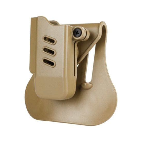 BG TEKLİ ŞARJÖRLÜK ARKALIKLI TAKTİK KILIF KUM