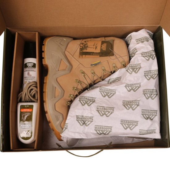 WARBOOTS YEL-1051 SU GEÇİRMEZ KAYMAZ ÇİFT TABAN GARANTİLİ NUBUK BOT ÇÖL -30 DERECE