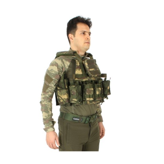 TSK TactiKal Balistik Plaka Takılabilir Hücum Yeleği