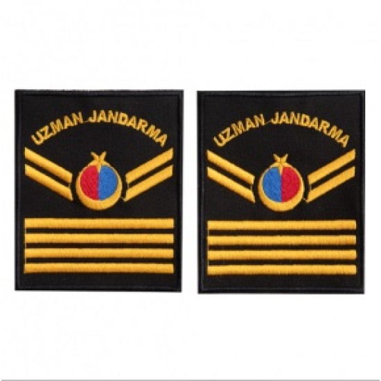 JANDARMA HARİCİ NAKIŞ RÜTBE UZM.JAN.4 KIDEM 