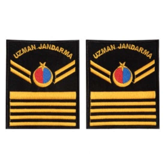 JANDARMA HARİCİ NAKIŞ RÜTBE UZM.JAN.8 KIDEM 