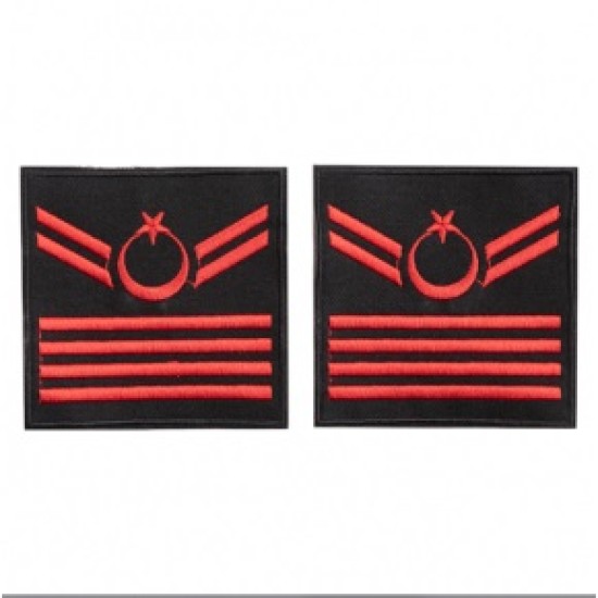 JANDARMA HARİCİ NAKIŞ RÜTBE UZMAN ÇAVUŞ 4 KIDEM 