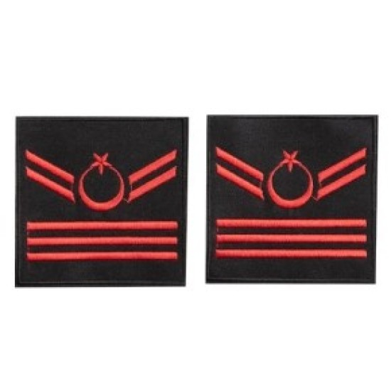 JANDARMA HARİCİ NAKIŞ RÜTBE UZMAN ÇAVUŞ 3 KIDEM 