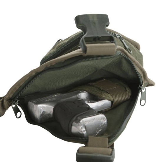 HAKİ YEŞİL ÜÇGEN SİLAH ÇANTASI