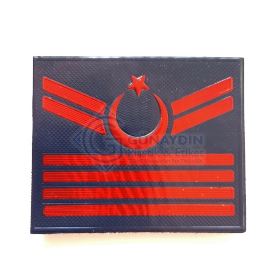 ASAYİŞ TPU YELEK RÜTBESİ UZMAN ÇAVUŞ 4 KIDEM 