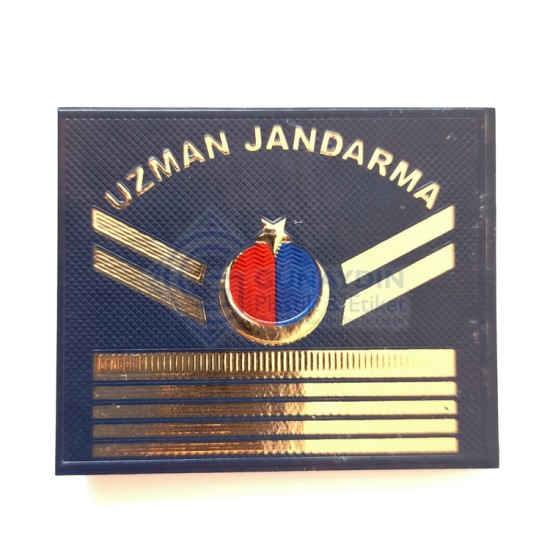 ASAYİŞ TPU YELEK RÜTBESİ UZM.JAN.8 KIDEM 