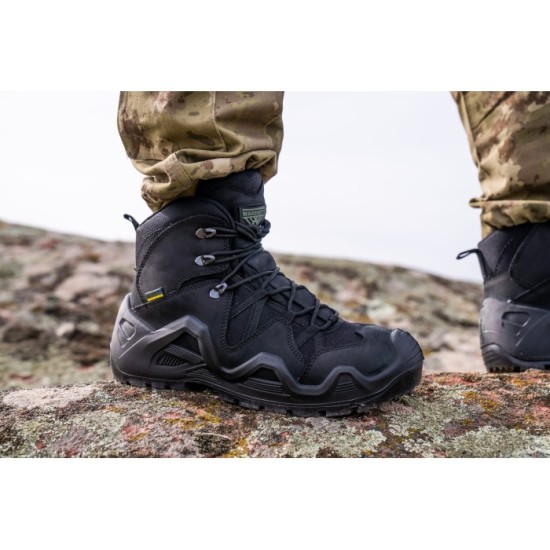 WARBOOTS BLK-2047 SU GEÇİRMEZ KAYMAZ ÇİFT TABAN GARANTİLİ NUBUK BOT