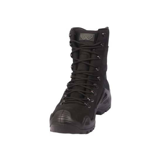 WARBOOTS BLK-1054 SU GEÇİRMEZ KAYMAZ ÇİFT TABAN GARANTİLİ NUBUK BOT SİYAH -30 DERECE