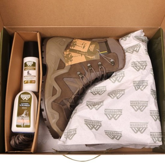 WARBOOTS KHK-1049 SU GEÇİRMEZ KAYMAZ ÇİFT TABAN GARANTİLİ NUBUK BOT HAKİ