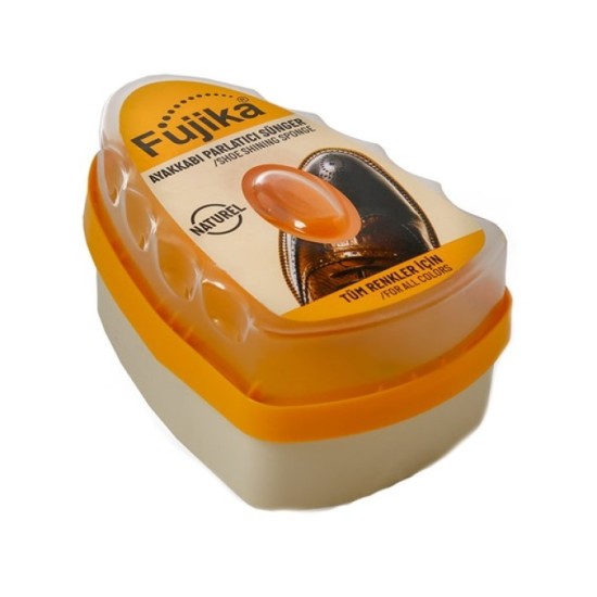 FUJİKA HAZNELİ AYAKKABI PARLATICI SÜNGER TÜM RENKLER