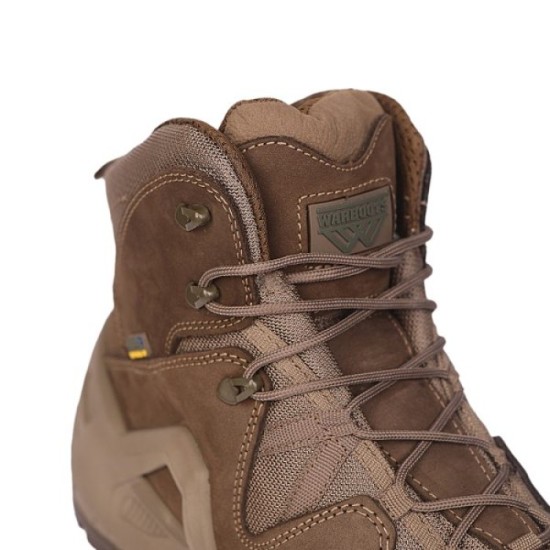 WARBOOTS KHK-2049 SU GEÇİRMEZ KAYMAZ ÇİFT TABAN GARANTİLİ NUBUK BOT HAKİ