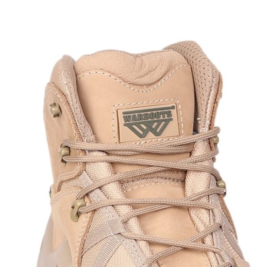 WARBOOTS YEL-2045 SU GEÇİRMEZ KAYMAZ ÇİFT TABAN GARANTİLİ NUBUK BOT KUM RENGİ