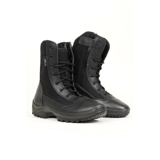 VOGEL 1704 HAKİKİ DERİ SİYAH ASKERİ BOT