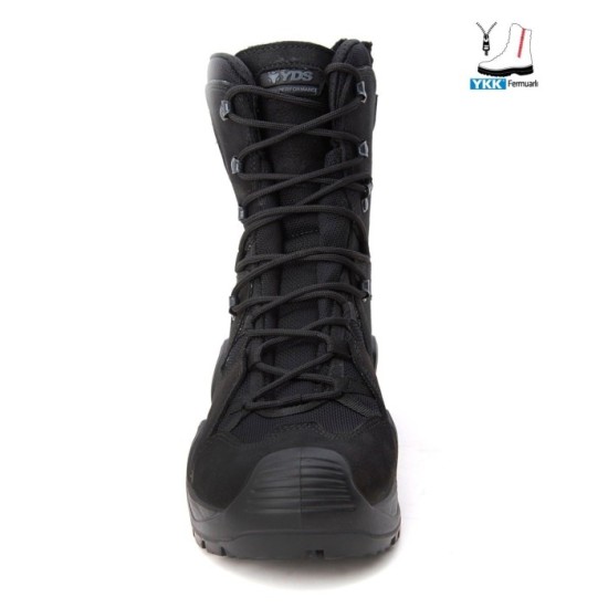 YDS ASTOR WITH ZIP BOT -SİYAH